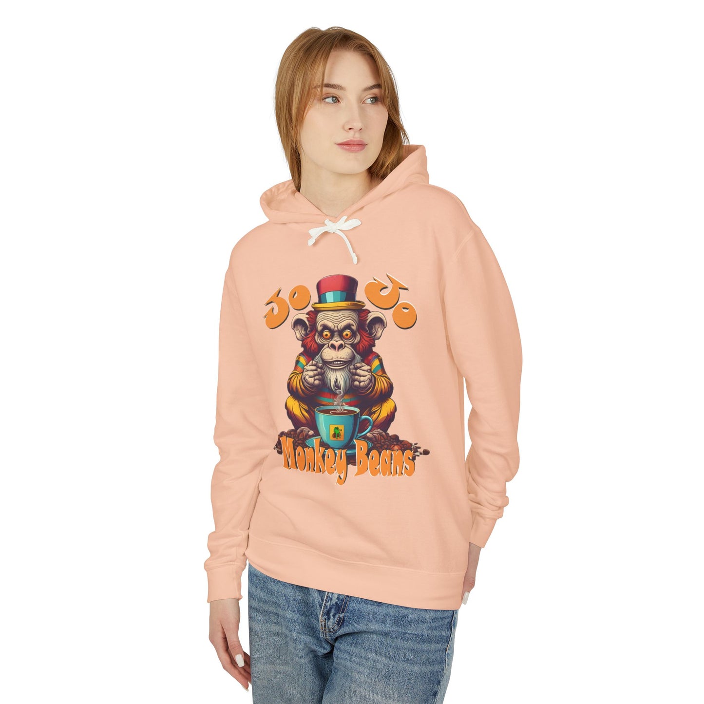 Jo Jo Monkey Beans Unisex Hoodie