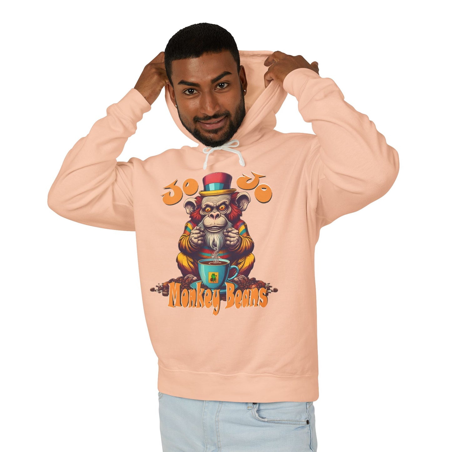 Jo Jo Monkey Beans Unisex Hoodie