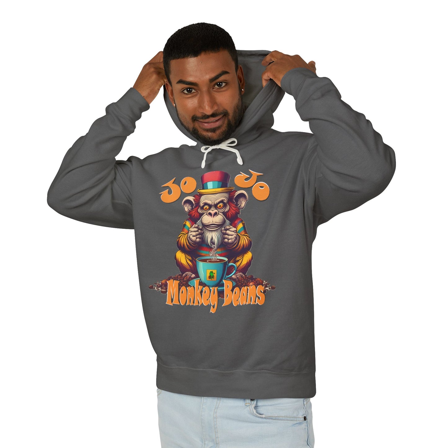 Jo Jo Monkey Beans Unisex Hoodie