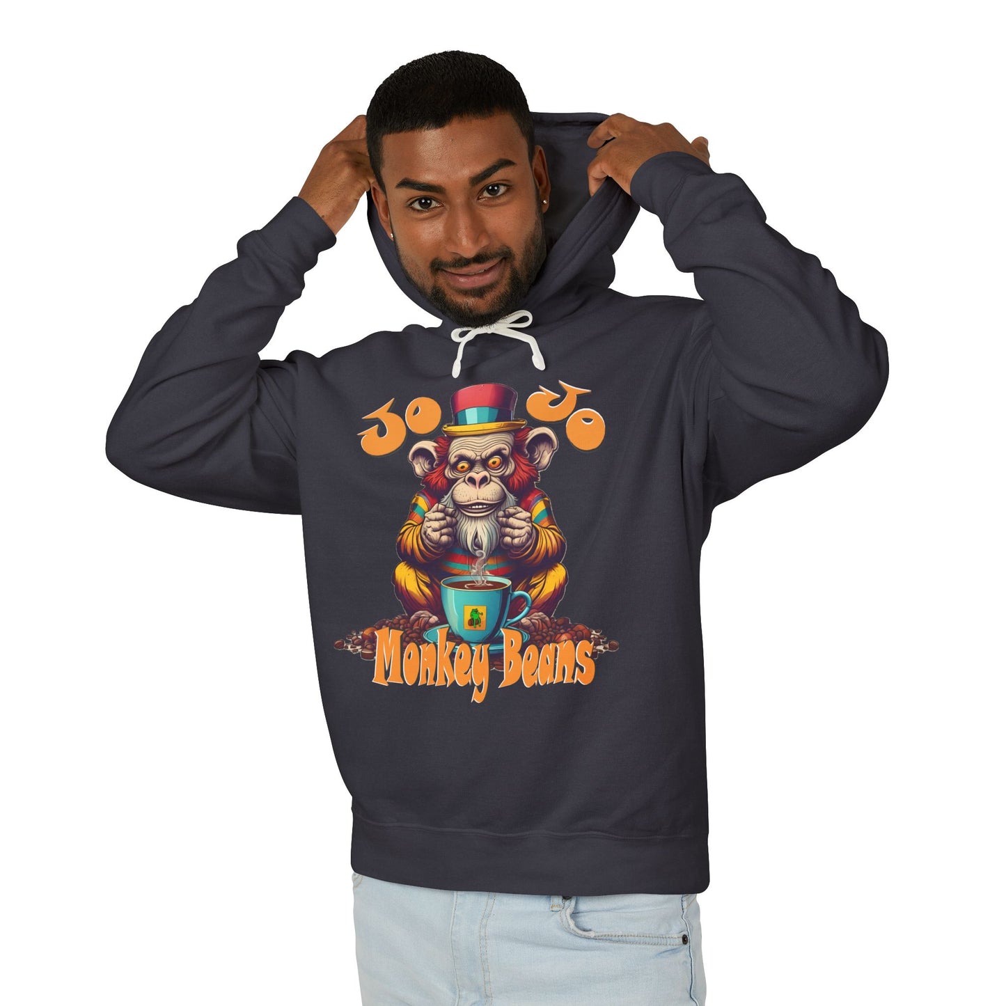 Jo Jo Monkey Beans Unisex Hoodie