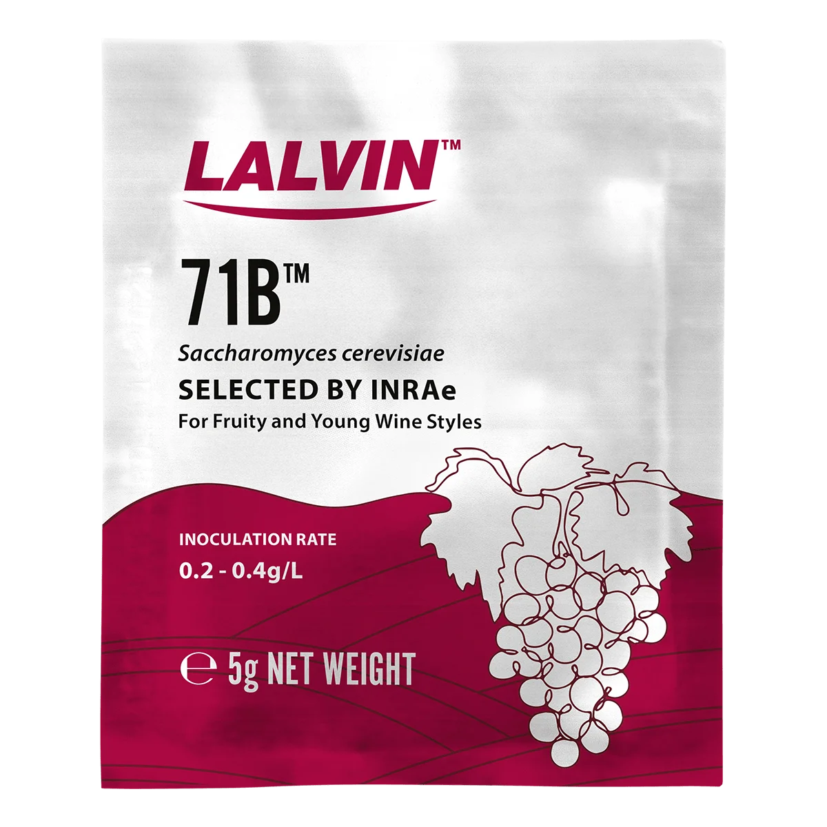 Lalvin 71B-1122 Wine Yeast 5 g