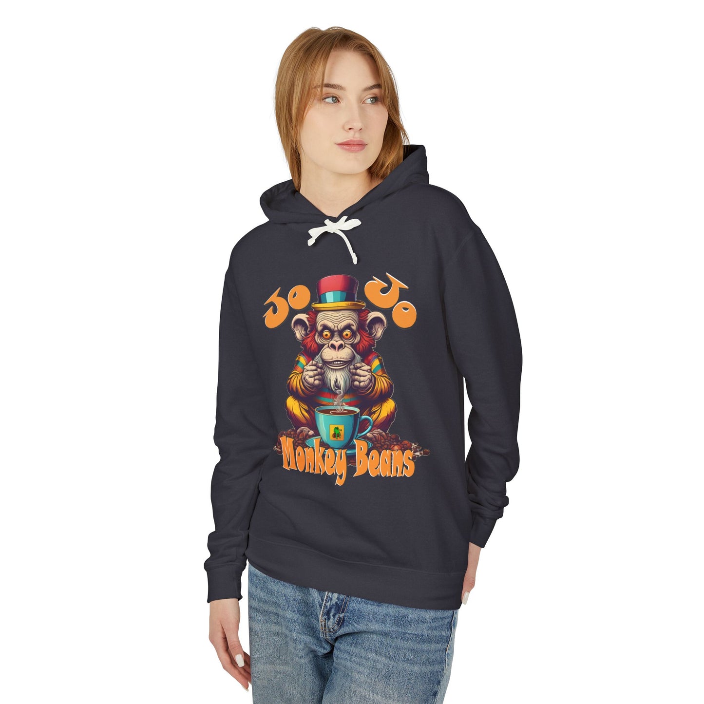 Jo Jo Monkey Beans Unisex Hoodie