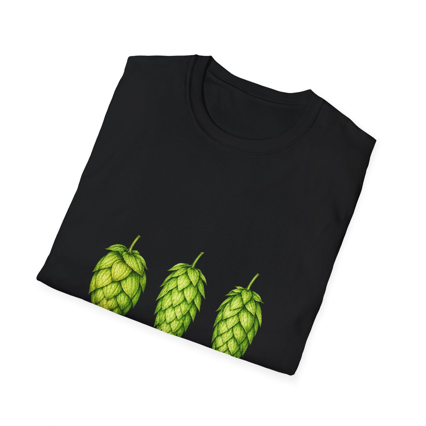 Hop Varieties T-Shirt — Fuggle, Denali & Tettnang Hops Beer Lover Tee