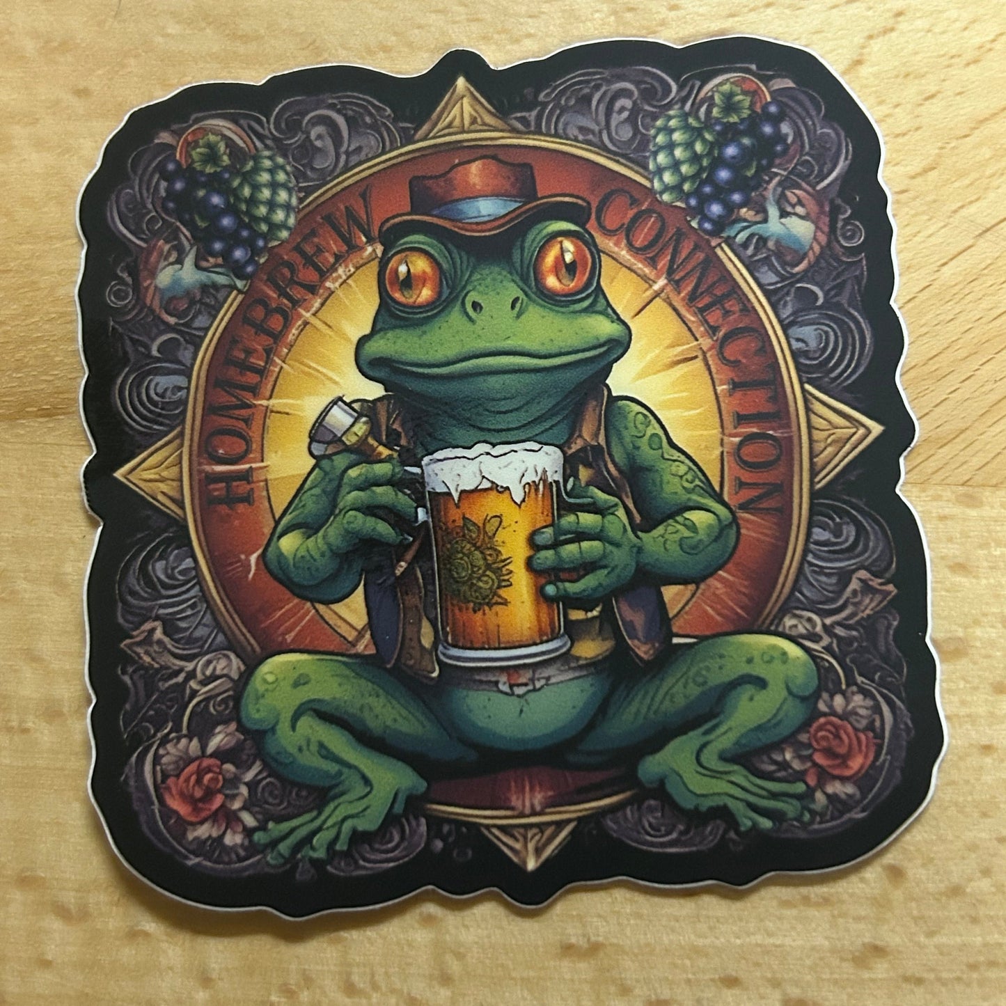 Homebrew Connection Logo Sticker
