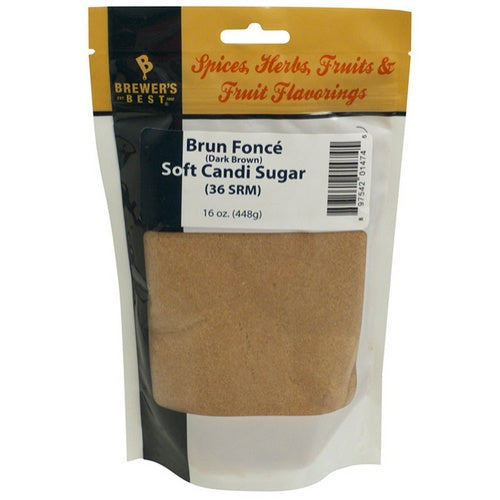 Brown Soft Belgian Candi Sugar (Brun Fonce) 1 Lb