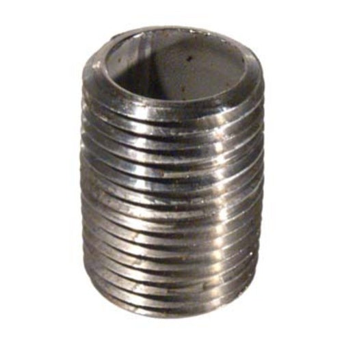 Stainless Nipple - 1/2'' x 1" Threaded