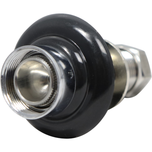 Stainless Beer Faucet Shank | 3 in. | Hex Nut & Barb