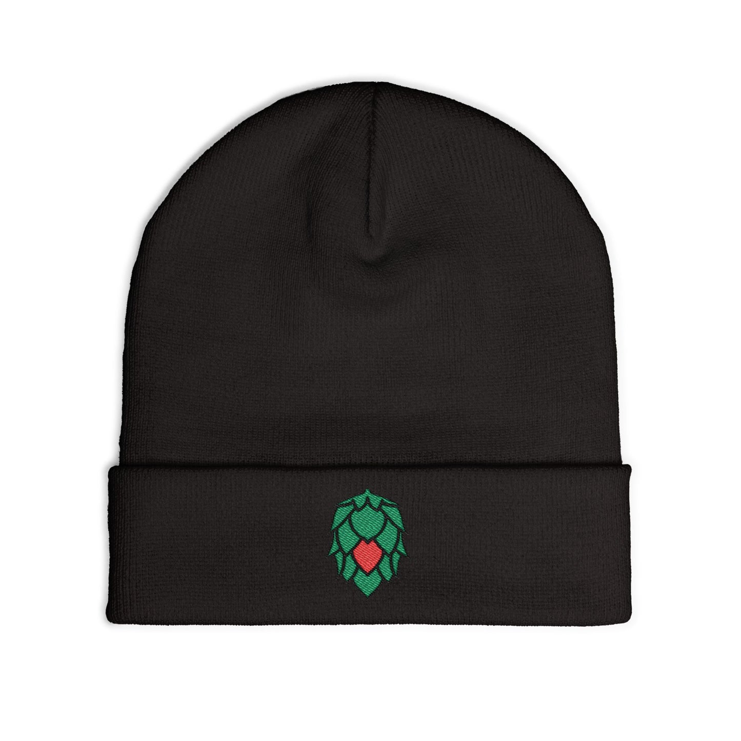 Hop Love Embroidered Knit Beanie