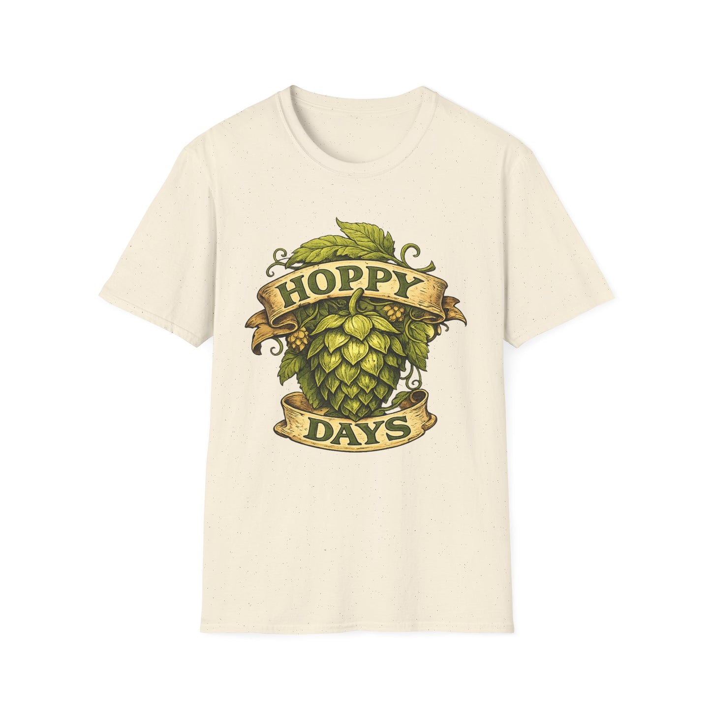 Hoppy Days T-Shirt — Beer Hops Graphic Tee for Brewers & Beer Lovers