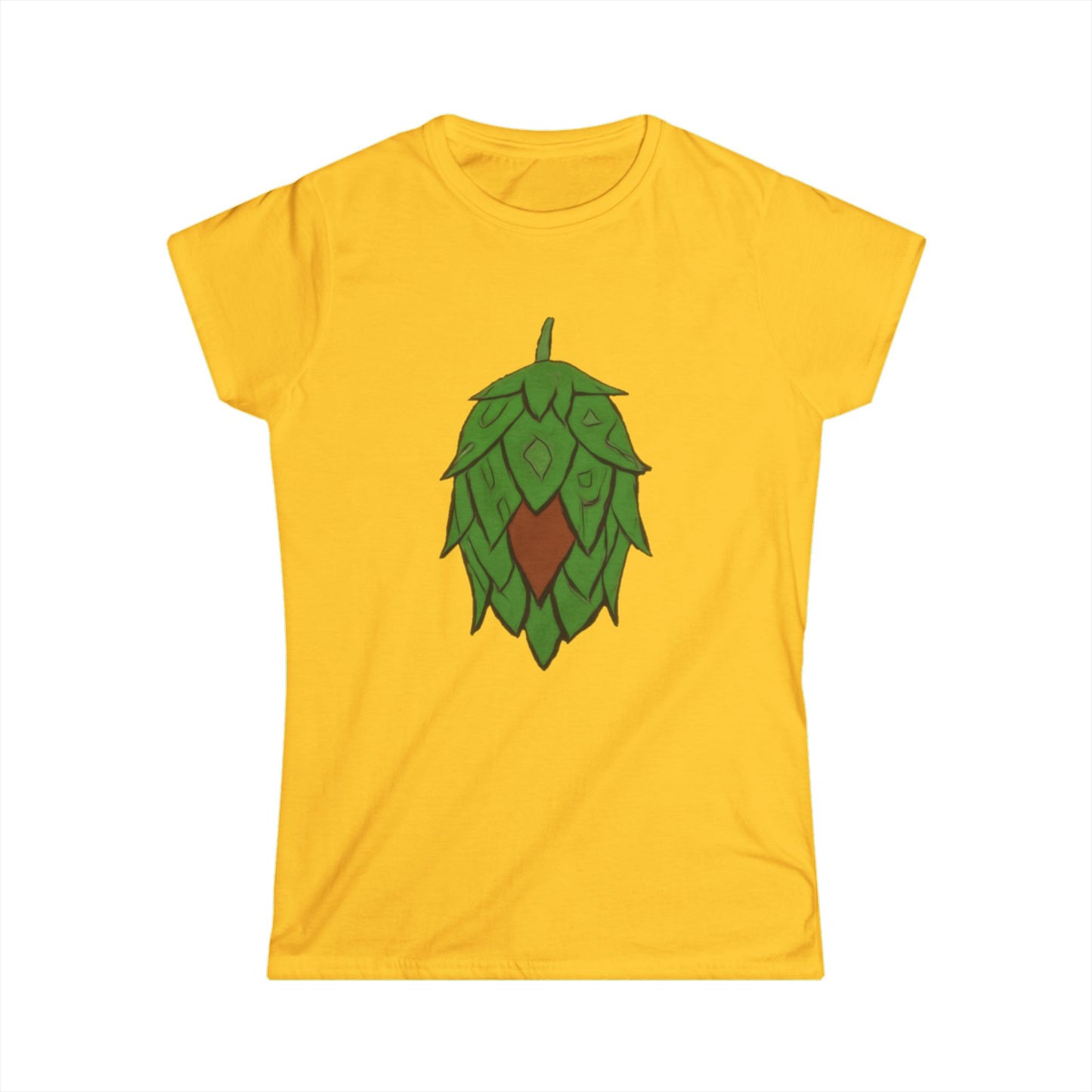 Hop-Love Women's Softstyle Tee - Perfect for Beer Lovers