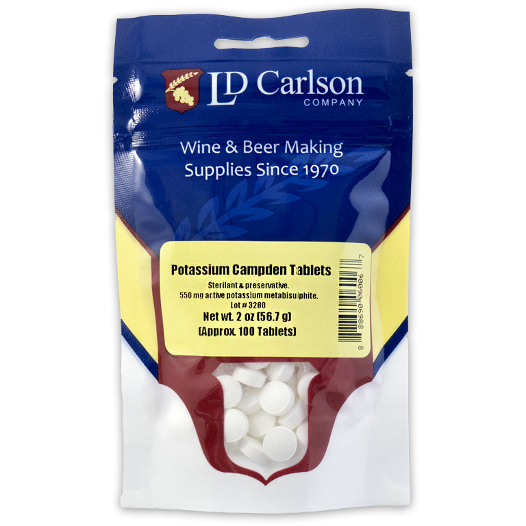 Potassium Campden Tablets 100 pack