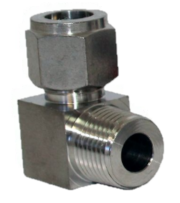 Compression Elbow Fitting 1/2"NPT x 3/8" Compression Fitting