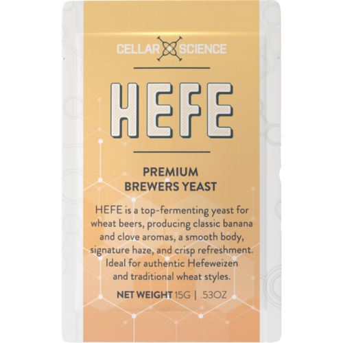 CellarScience® HEFE Dry Yeast | Wheat Ale | Premium Beer Yeast
