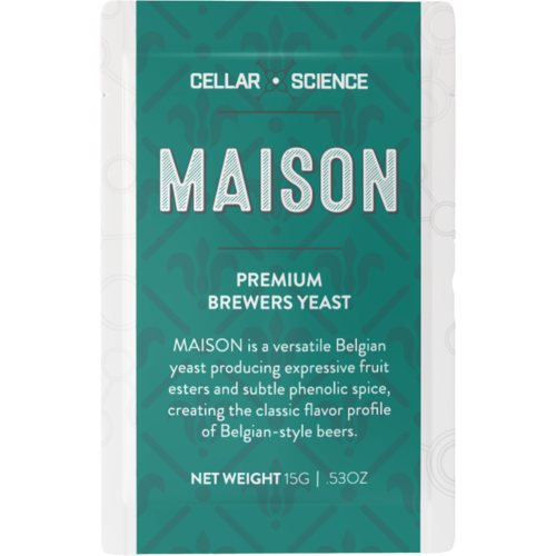 CellarScience® MAISON Dry Yeast | Belgian Ale | Premium Beer Yeast