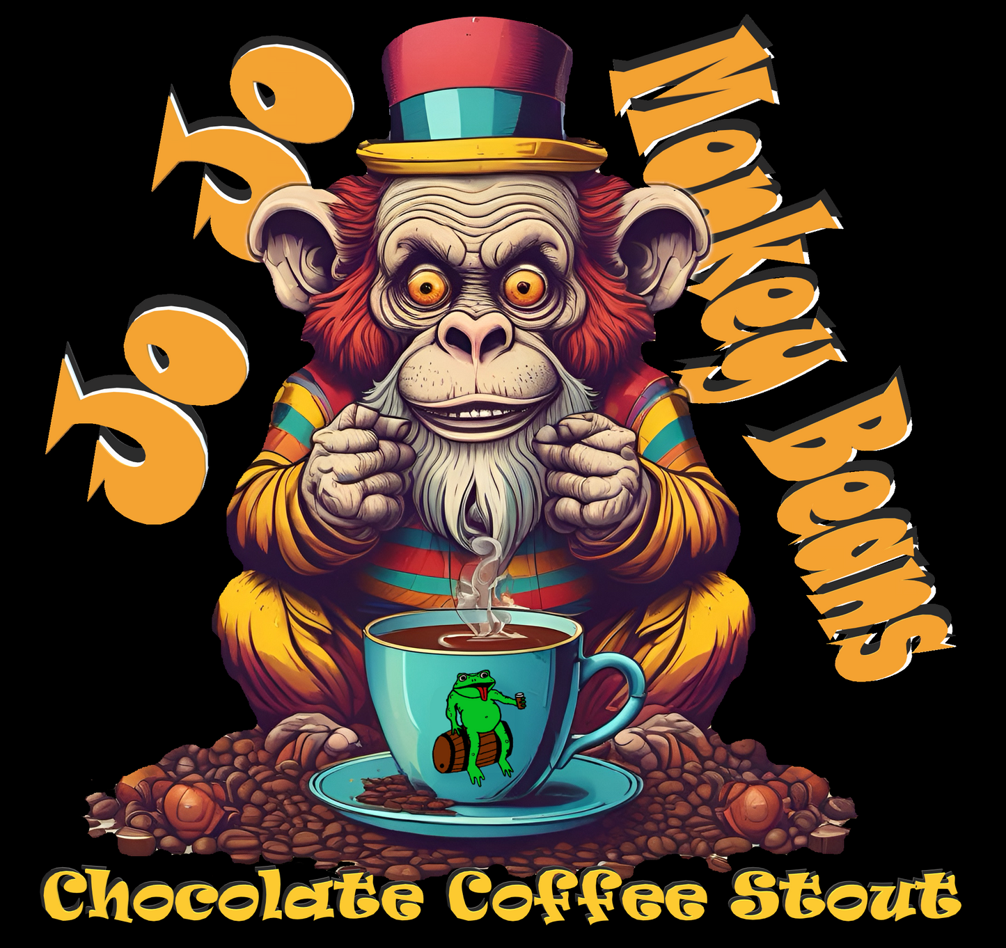 Jo Jo Monkey Beans  Chocolate Coffee Stout