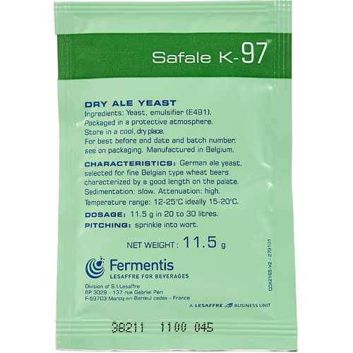 Fermentis Safale K-97 Ale Yeast