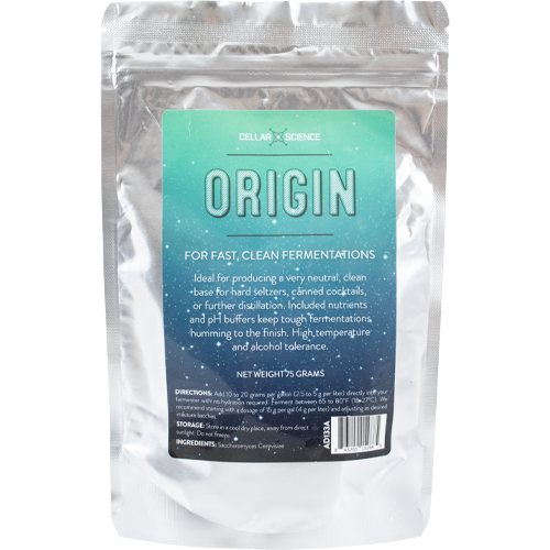 CellarScience® ORIGIN Dry Yeast | Hard Seltzer Yeast | Distillers Yeast