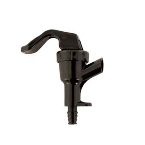 Black plastic picnic tap