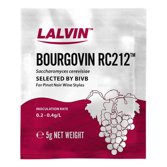 Lalvin RC212 Wine Yeast 5 g