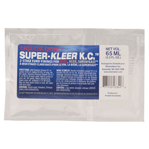 Super-Kleer Finings (Kieselsol/Chitosan) - 65 mL Packet