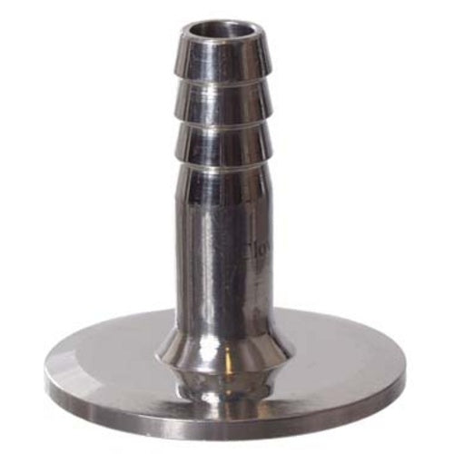 Stainless - 1.5" TC x 1/2" Barb